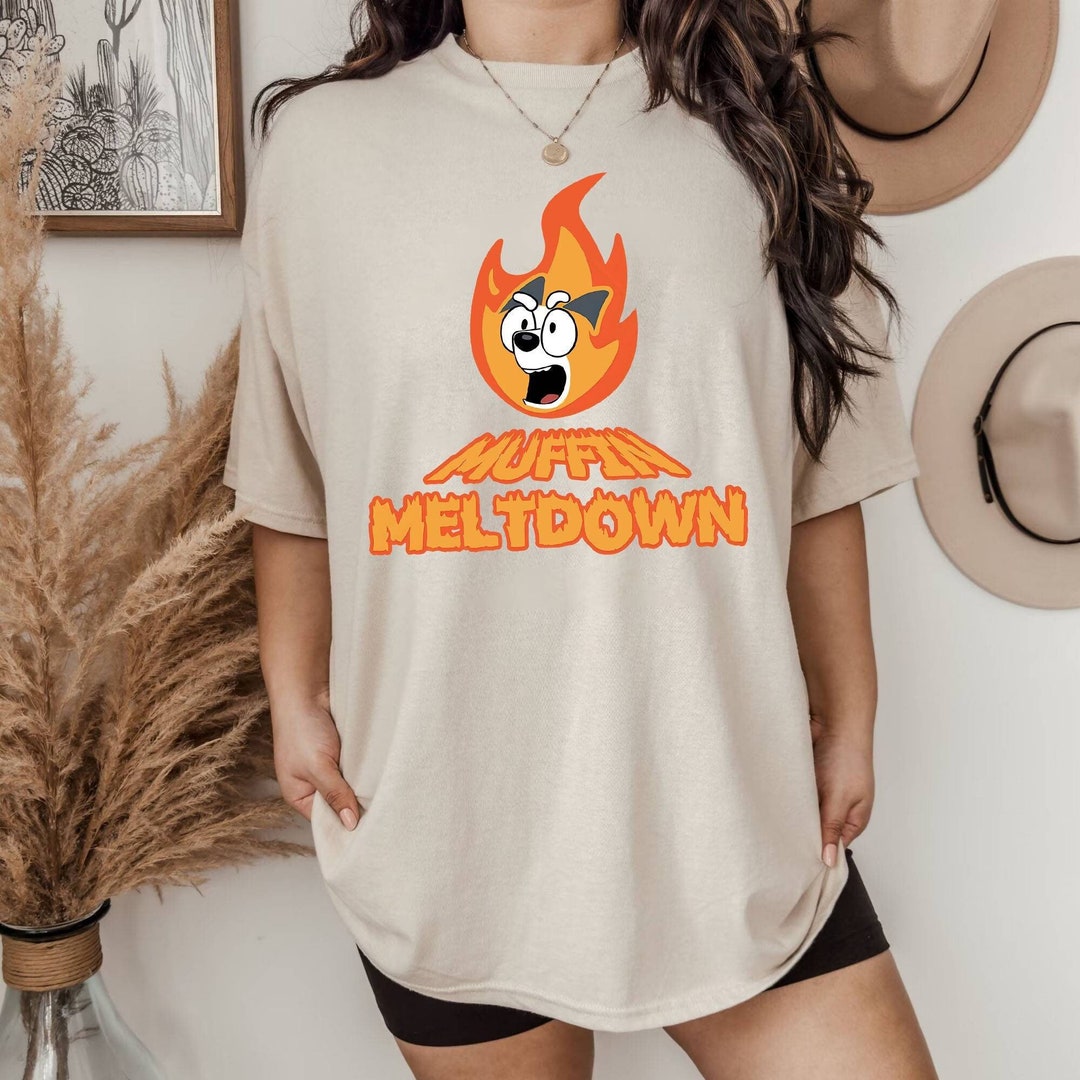 Muffin Meltdown Shirt Bluey Muffin Tshirt, Muffin Shirt, Funny Muffin