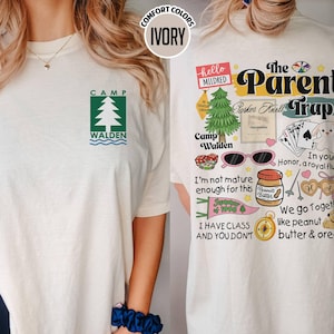 The Parent Trap Camp Walden Fencing Club Shirt, The Parent Trap T-Shirt, Hallie Annie Parker Birthday Gift, Camp Walden Vacation Shirt