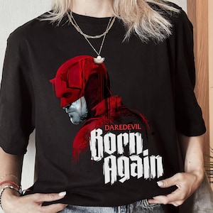 MCU Daredevil Born Again Shirt, MCU Daredevil Superhero Shirt, Fan Shirt, MCU Family Tee