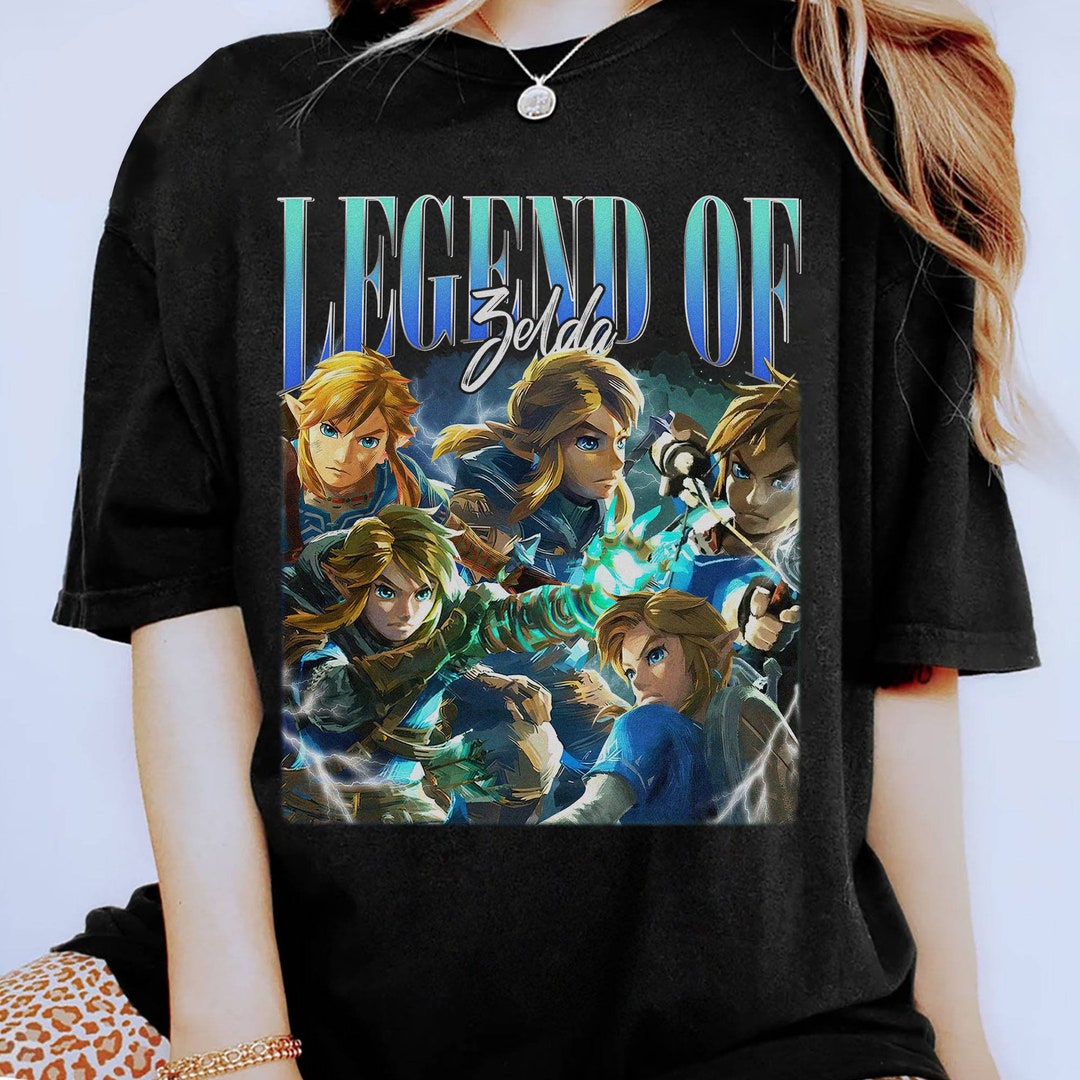 Legend Of Zelda Shirt, Breath Of The Wild Sweatshirt, We Are Never Too Old  For Zelda Merch - Seontee