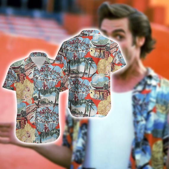 Ace Ventura Pet Detective Hawaiian Shirt, Jim Carrey Summer Hawaiian, Put  Me In Coach Short-Sleeve Hawaiian Shirt, Hawaii Style Gilf