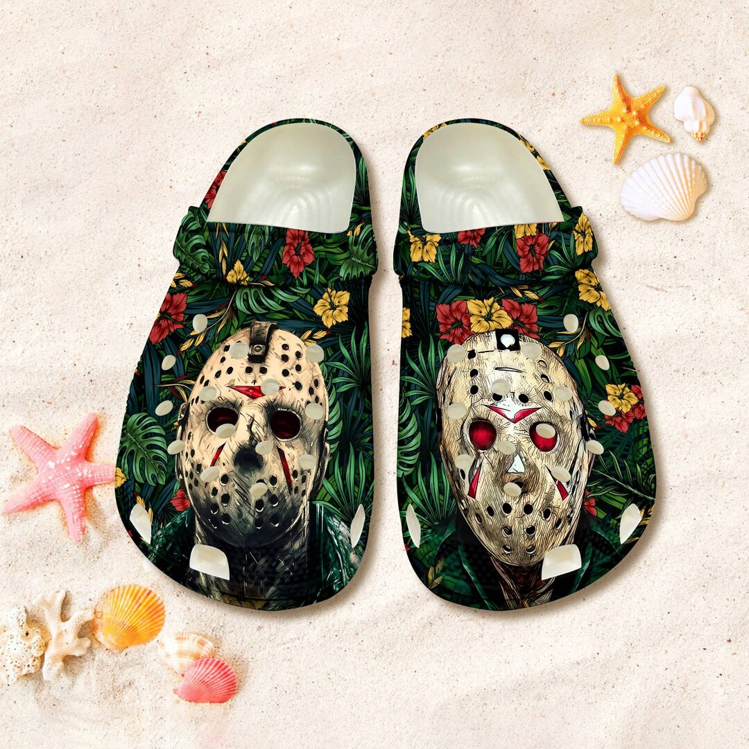 Horror Halloween Shoes Jason Voorhees Shoes Horror - Etsy