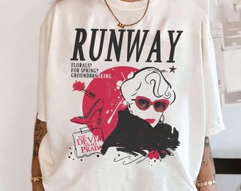 Camiseta Runway, Camiseta Everybody Wants to Be Us, Camiseta gráfica Fashion Boss Lady, Top de moda con zapatos rojos, Regalo para ella