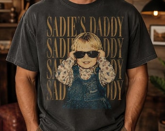 Custom Dad Vintage Photo Shirt, Personalized Fathers Day Shirt With Poitrait Photo, Funny Dad Shirt, Best Dad Ever Shirt, New Dad Gift