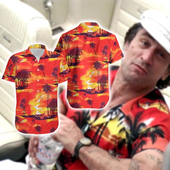 Max Cady Robert De Niro Summer Hawaiian Shirt Max Cady Hawaiian Shirt Cape Fear Movies Beach Hawaiian Shirt Etsy