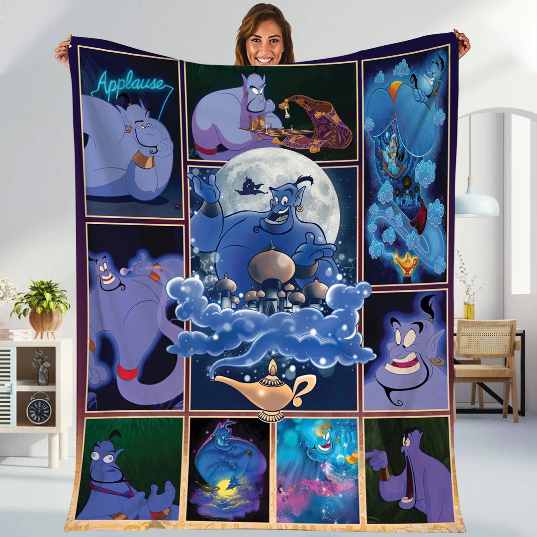 Aladdin Genie Blanket Aladdin Magic Blanket Genie Princess Jasmine