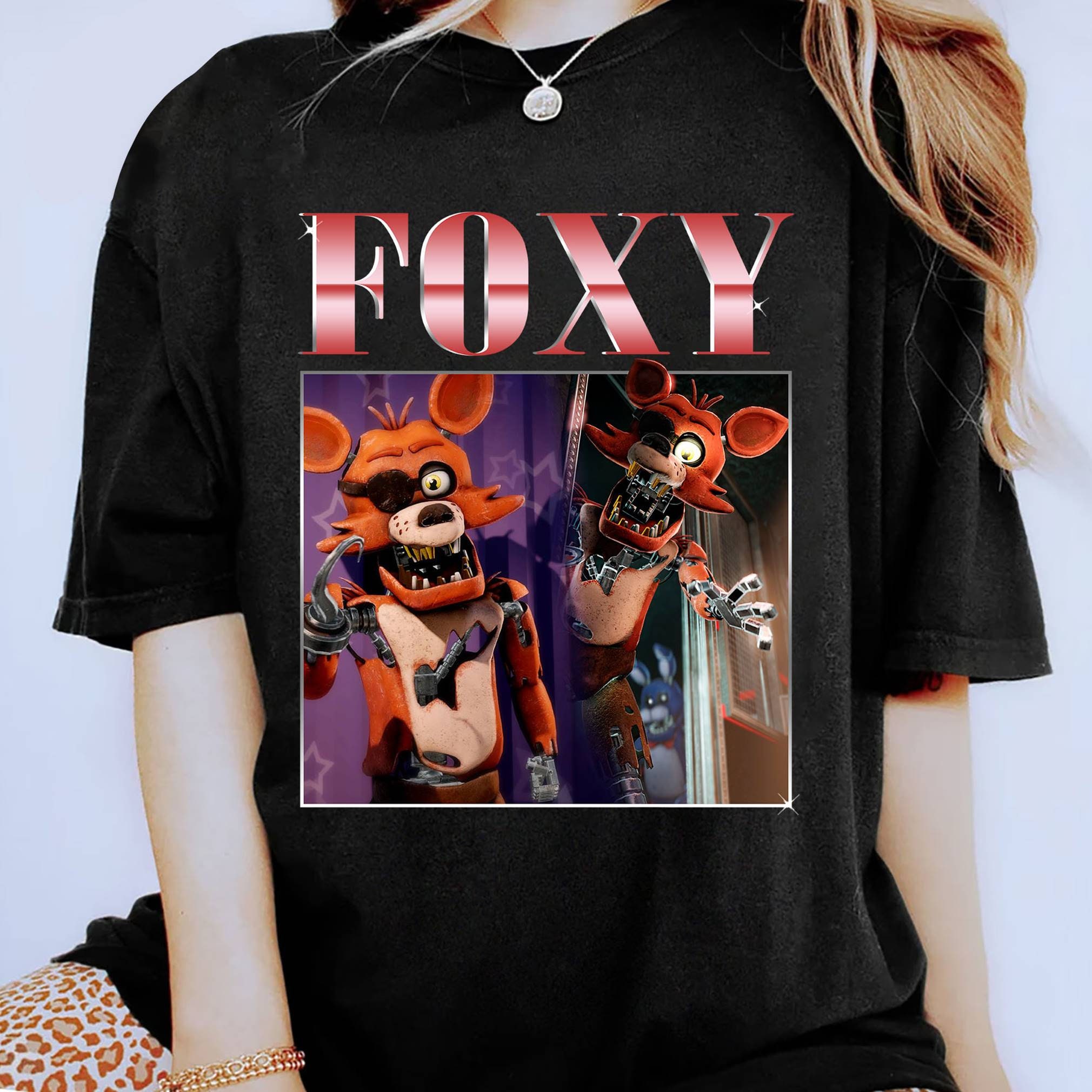 UPDATED Foxy Shirt Fnaf Shirt Fnaf 1 Shirt Animatronic 