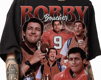 Vintage Bobby Boucher Homage Shirt, Adam Sandler Bootleg Shirt, The Waterboy Adam Sandler Retro 90s Movie Shirt