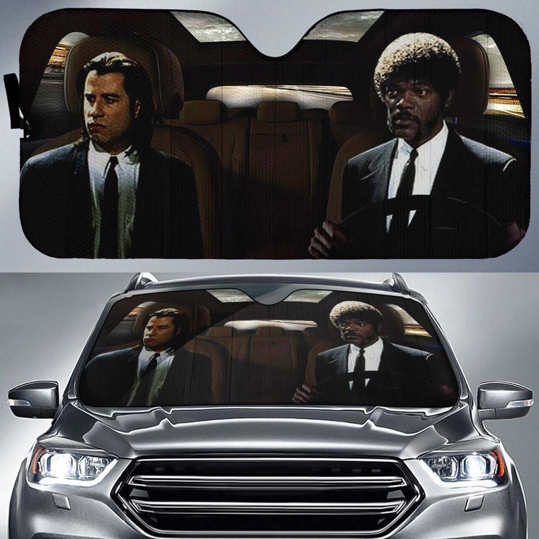 Pulp Fiction Movies Car Sunshade Pulp Fiction Car Sunshade Jules ...