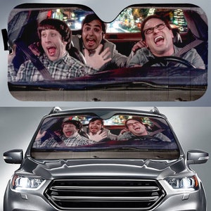 Big Bang Theory Car Sunshade | Sheldon Cooper Howard Wolowitz Car Sun Shade | Big Bang Sitcom Car Sun Shade Car Windshield Car Accessories