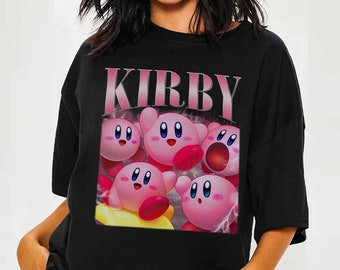 Kirby Shirt | Vintage Kirby Shirt | Kirby Homage Shirt | Kirby Video Game Shirt | Funny Kirby Cute Shirt