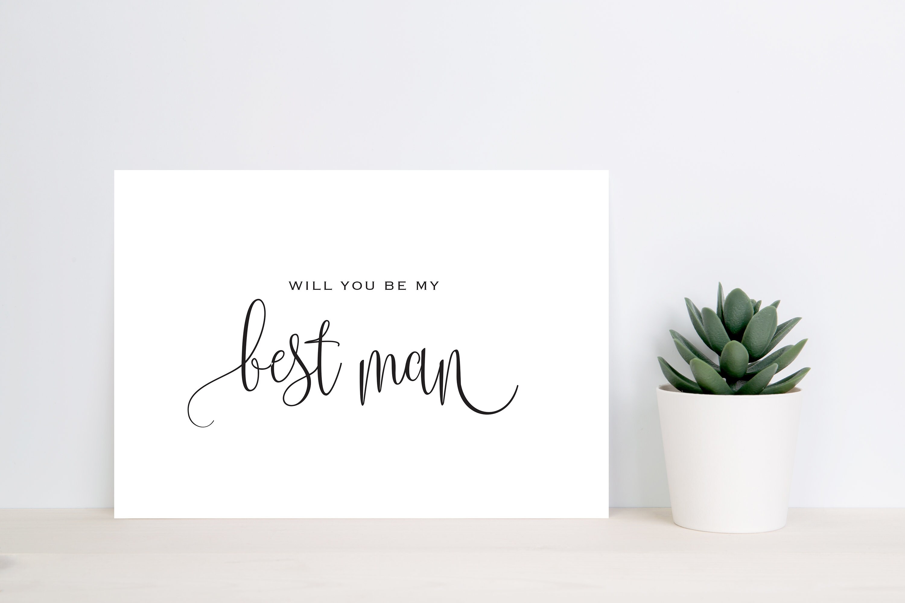 Will You Be My Best Man Instant DownloadBe My Best Man Etsy