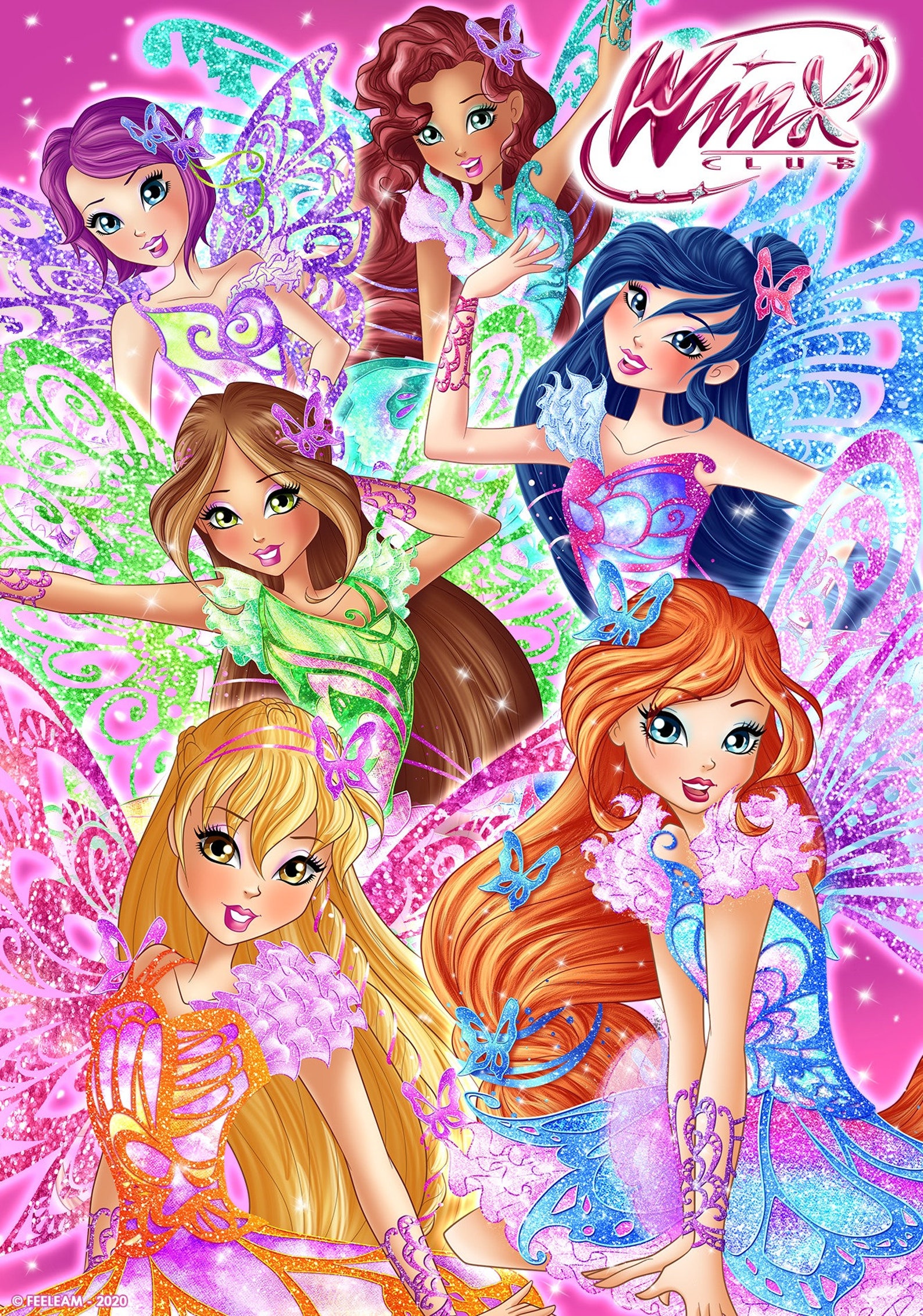 Winx Club Poster 17x24 inch Etsy