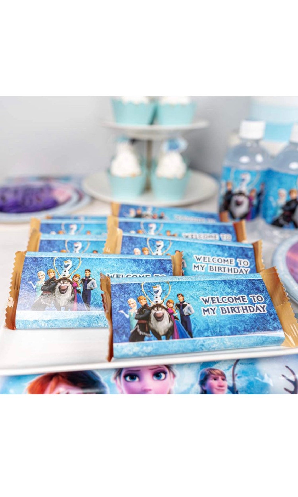 Frozen 2 Party Supplies Set 128pcs Birthday Etsy