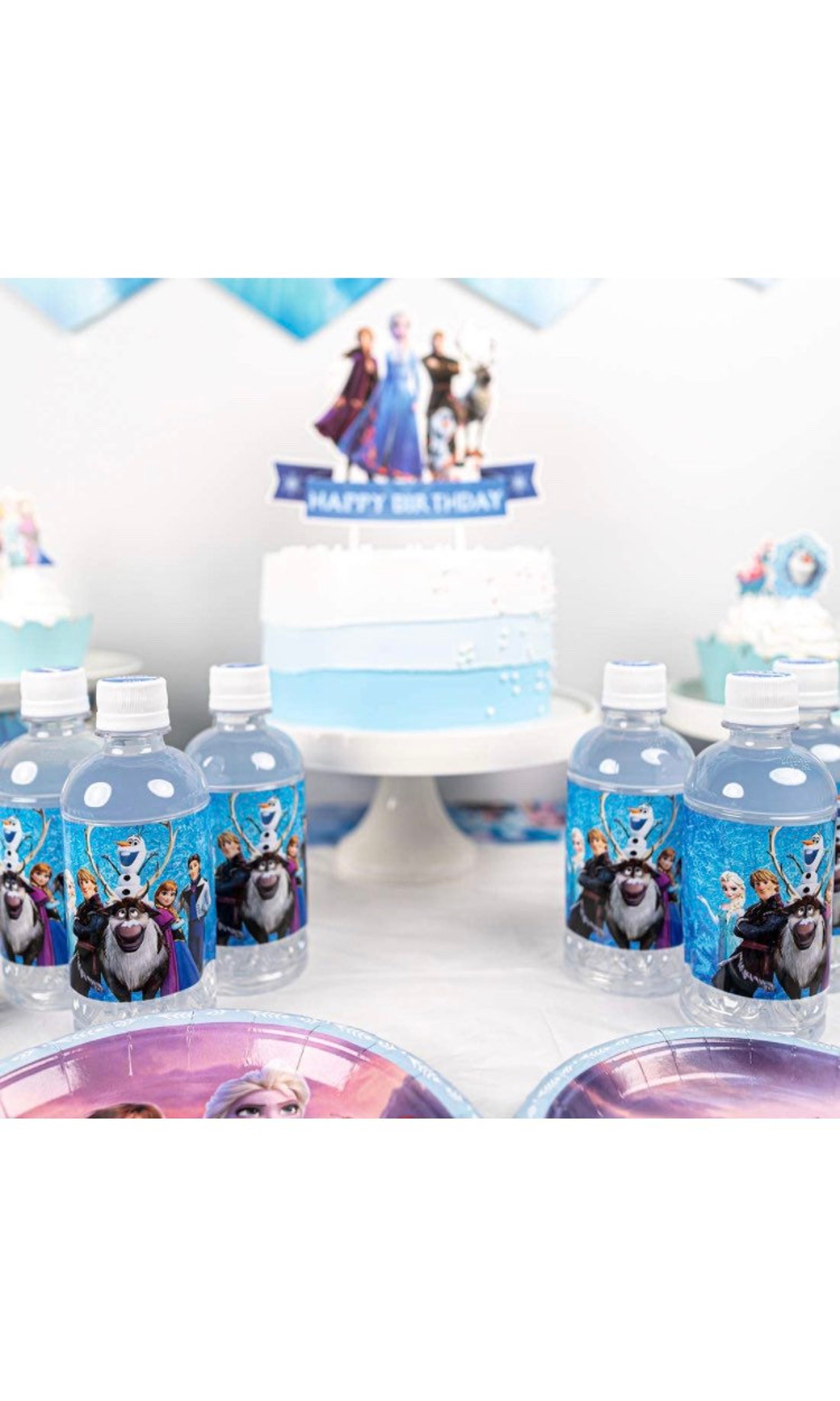 Frozen 2 Party Supplies Set 128pcs Birthday Etsy