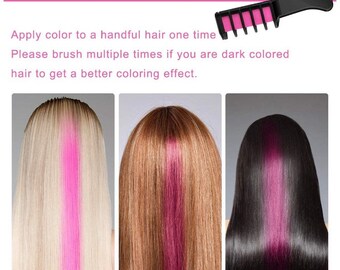 New Hair Chalk Comb Temporary Bright Hair Color Dye for Girls - Etsy New Hair Chalk Comb Temporary Bright Hair Color Dye for Girls - Etsy