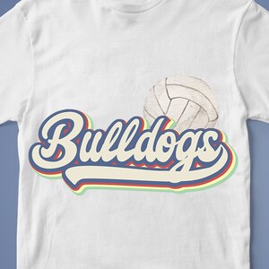 Bulldogs Sublimation Designs Graphic