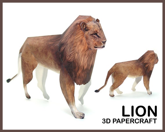 Buy MALE LION 3D Papercraft / 3d Origami / Lion Sculpture / Lion Online in India - Etsy Buy MALE LION 3D Papercraft / 3d Origami / Lion Sculpture / Lion Online in India - Etsy