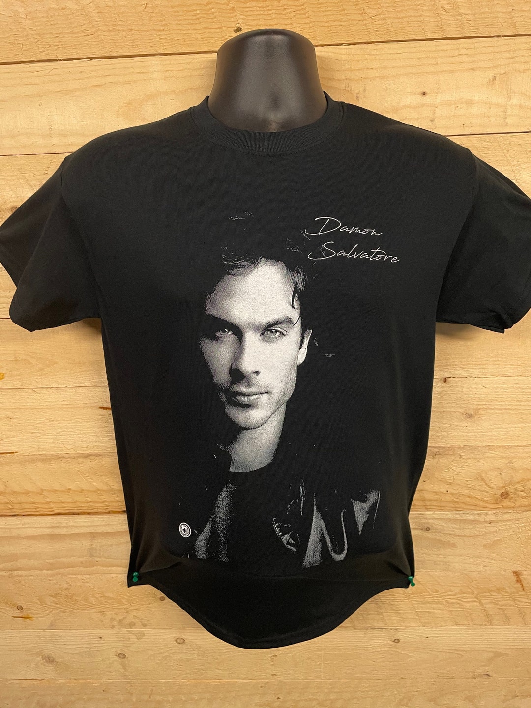 Damon Salvatore Vampire Diaries Tshirts2xl Tee Tv 100 Etsy