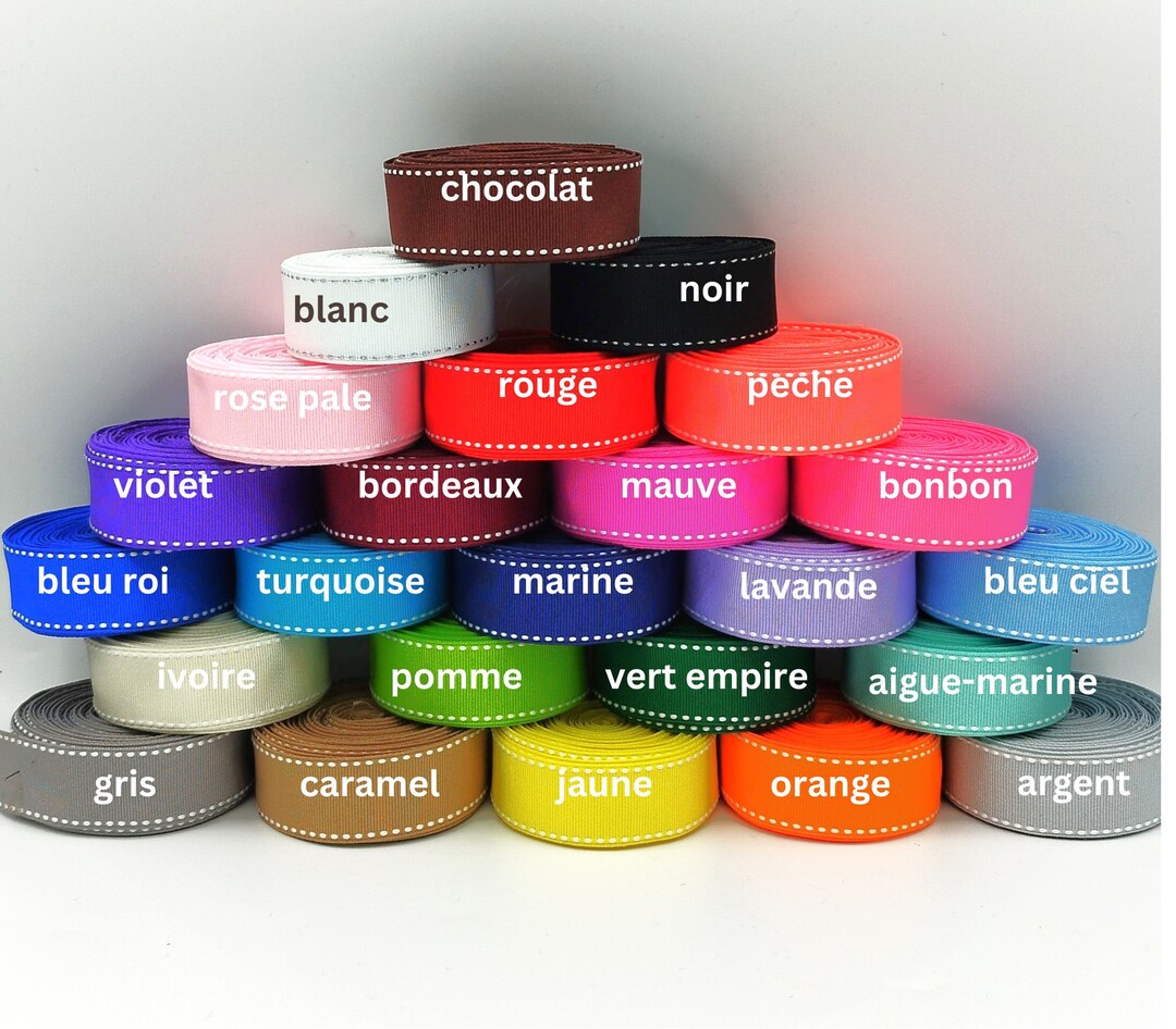 Sangle Polyester Brillant à Chevrons 25mm X 10m - Couleur Sable Doré - Pour Anse Sac, Bandoulière, DIY Couture