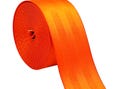AnseTendance polyester strap 48mm type seat belt bags luggage chair handle shoulder strap sewing deckchair creations canoe orange fire product logo