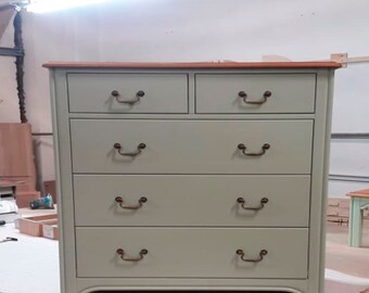 Solid Wood Dresser Etsy