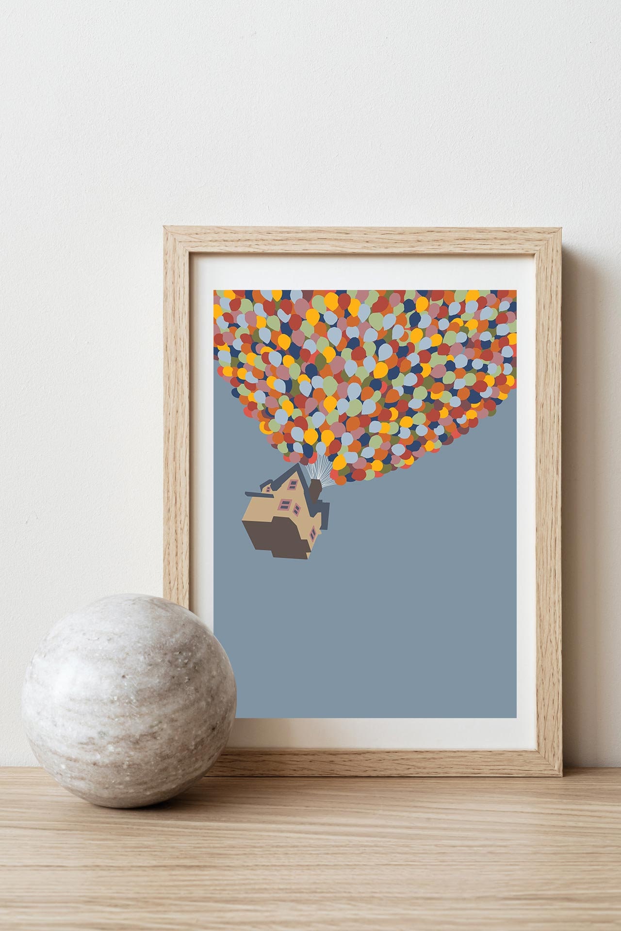 Affiche L Print A5 - A4 A3 Là-Haut