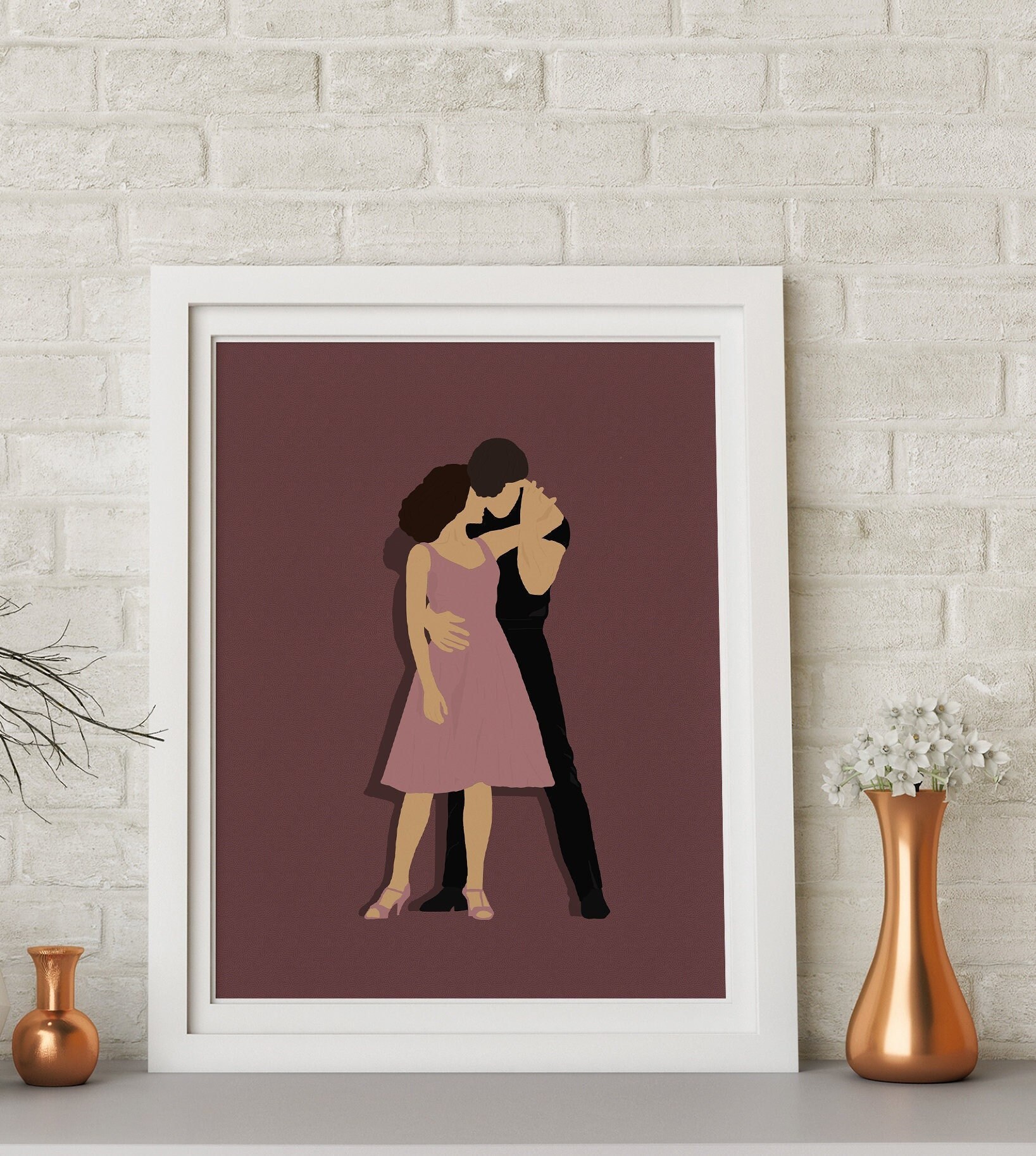 Affiche L Print A5 - A4 A3 Dirty Dancing V2