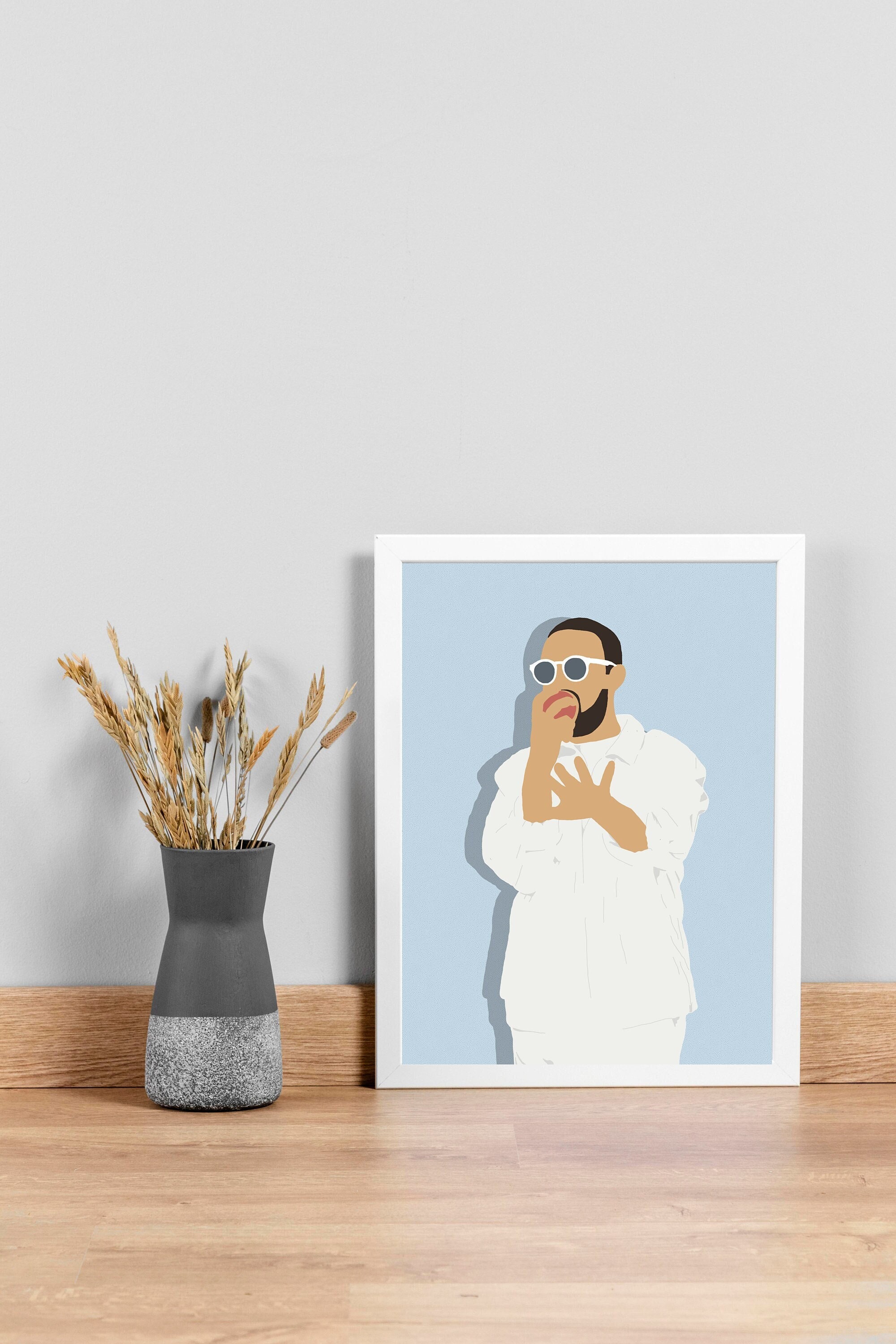 Affiche L Print A5 - A4 A3 Mac Miller V1