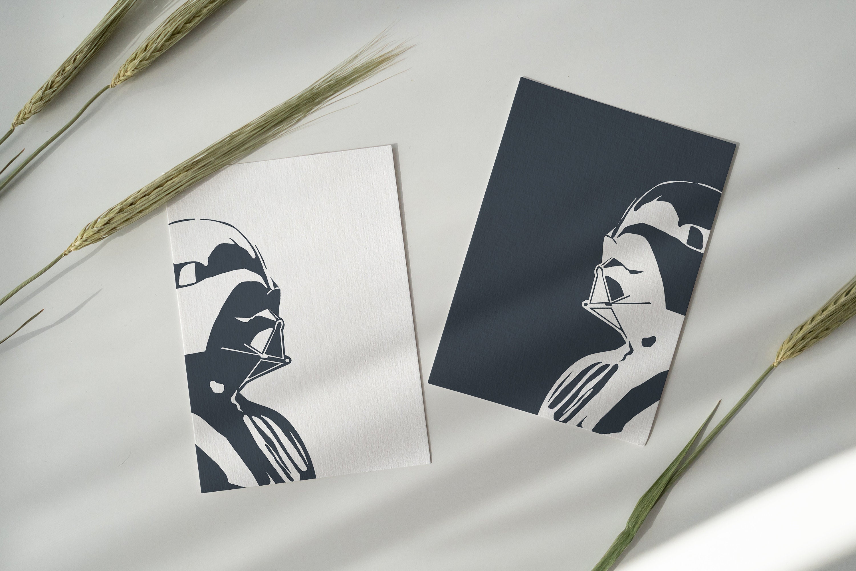 Affiche L Print A5 - A4 A3 Dark Vador V1