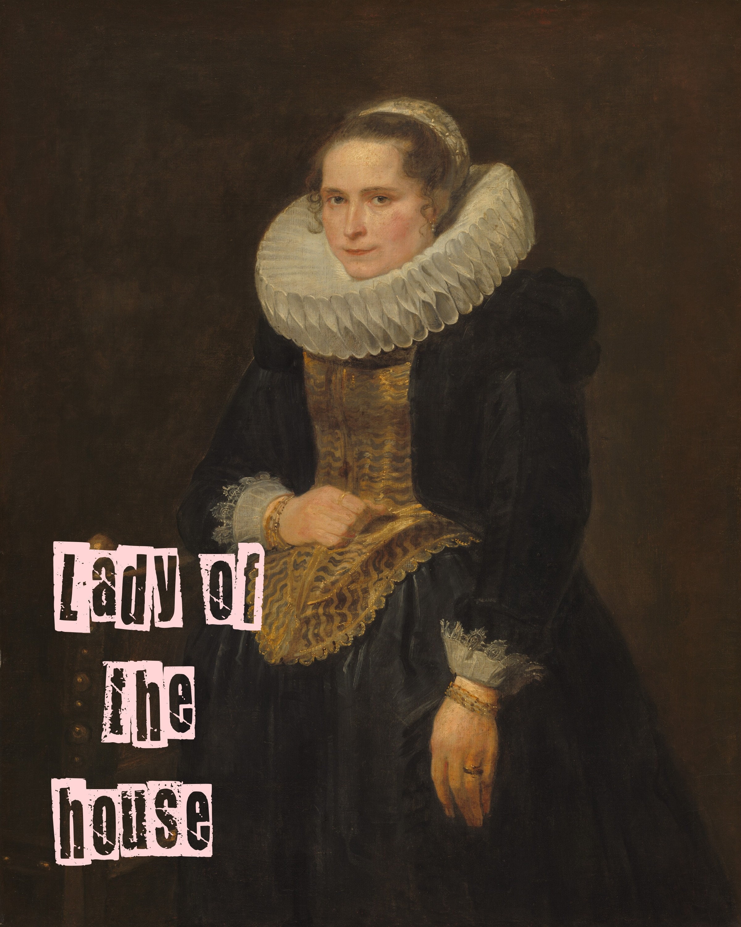 Lady of the House Art Print Digital Download Retro Vintage Etsy