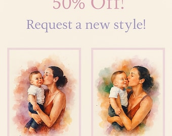 Get An Additional Copy Of Your Print 50% Off!/ Request A New Style!
