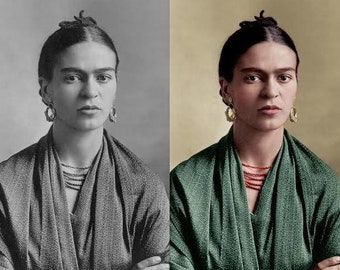 Colorize Black and White Photo, Image Restoration (Digital Only)