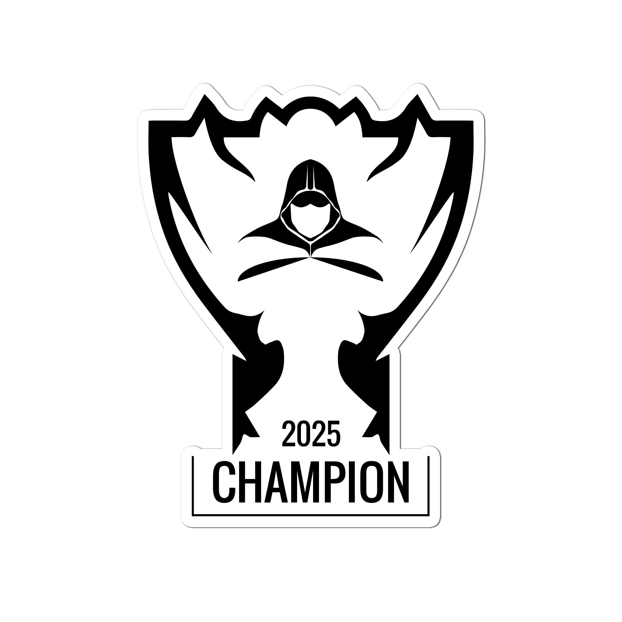 20202025 eSports Championship Winning Year Trophy DieCut Etsy España