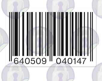 Hitman Barcode Etsy