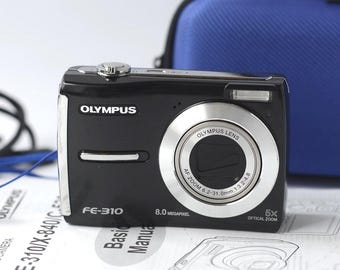 OLYMPUS FE-310 8.0MP 5X Optical Zoom Digital Camera in