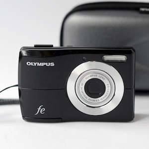 Vintage digital compact camera Olympus FE-26 Zoom with 12.0 Mega pixels