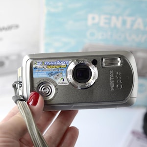 Pentax Optio E20 6.0MP Compact Digital Camera - Silver #7826