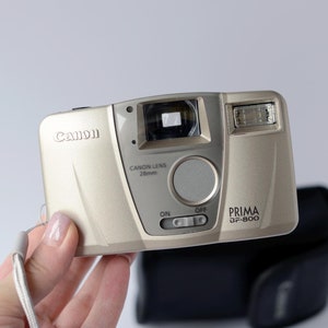 Canon Prima BF 800 camera 35mm film compact point and shoot