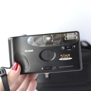Vintage 35mm film camera Kodak Star Motor, compact point and shoot camera