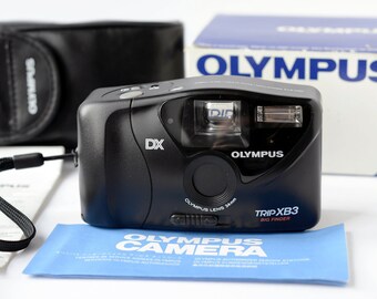 Vintage 35mm film compact point and shoot camera Olympus TRIP XB3