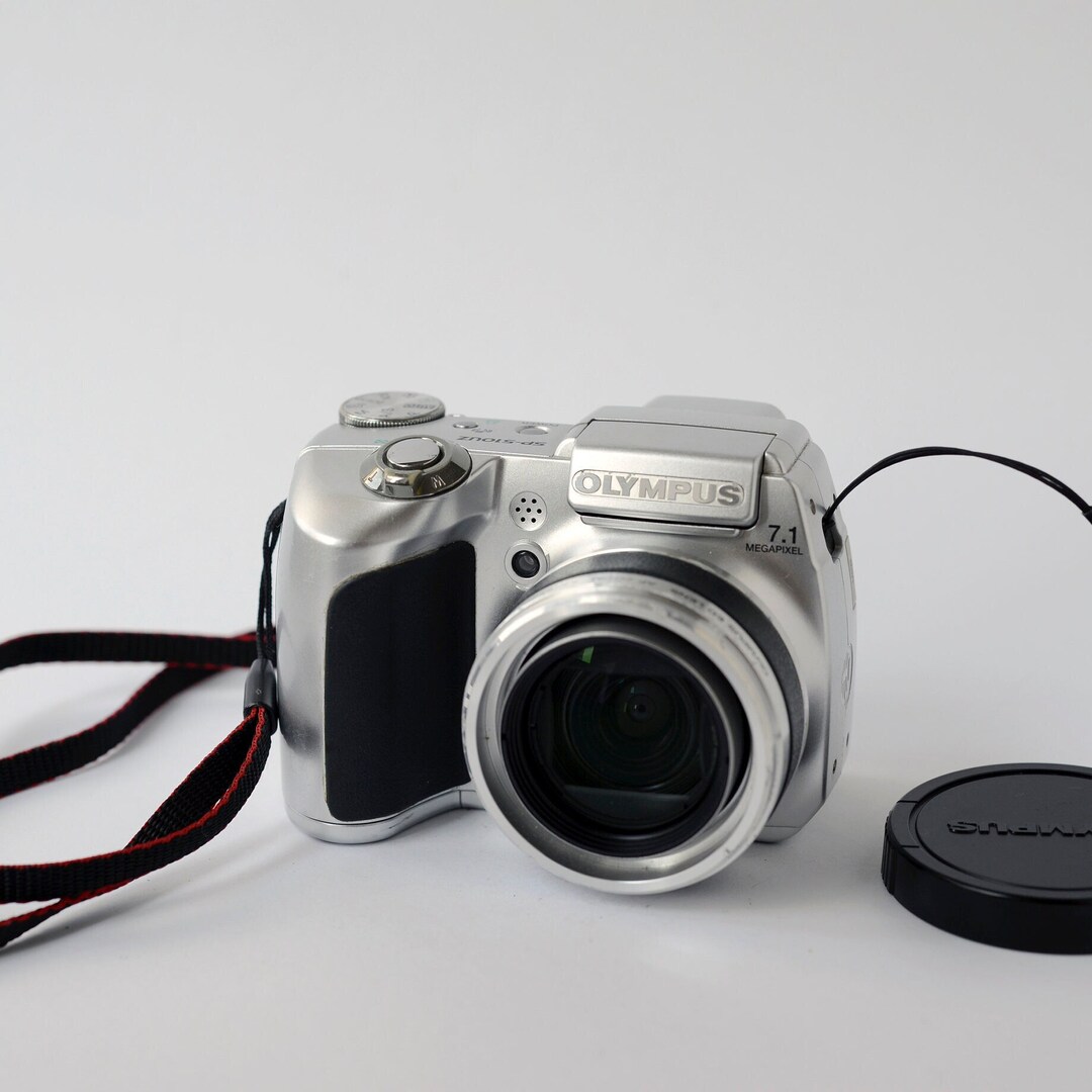 Vintage Digital Compact Camera Olympus SP510UZ Zoom With 7.1 Etsy