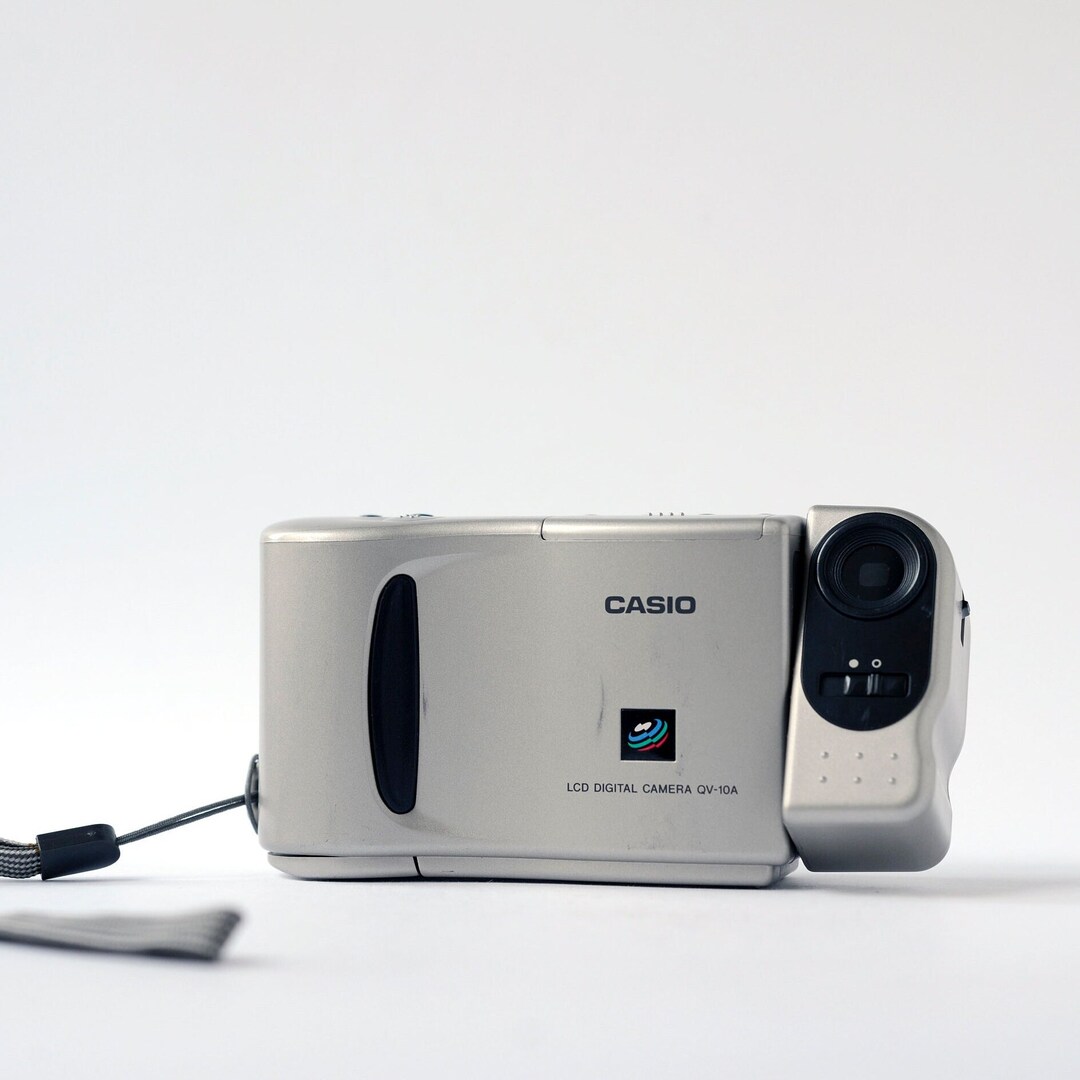 Vintage Digital Compact Camera Casio QV10A Etsy