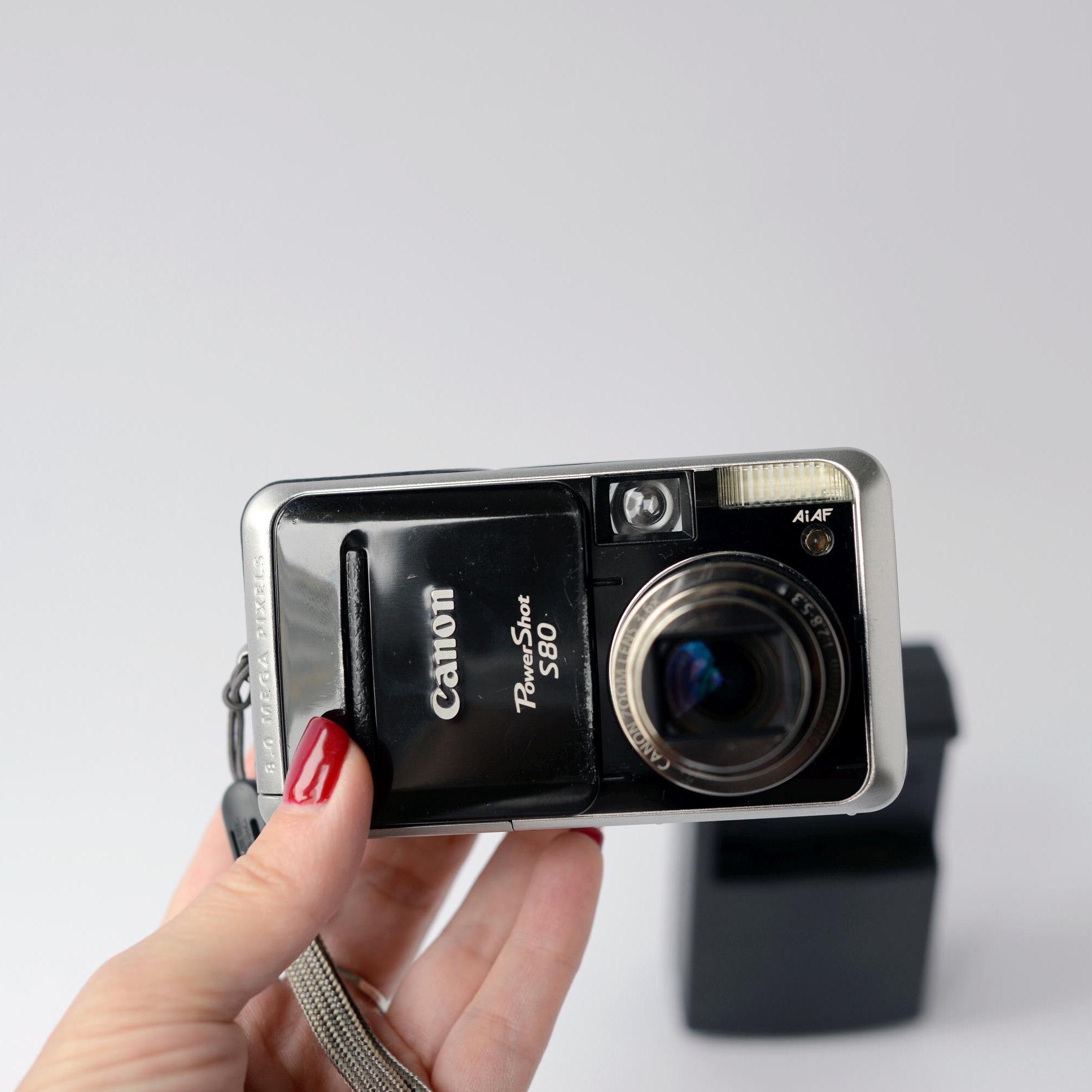 S80 Canon PowerShot | Digital Camera - 8MP 3.6x Powershot with