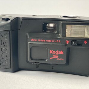 Vintage 35mm film camera Kodak S-series S10, compact point and shoot film camera 35mm