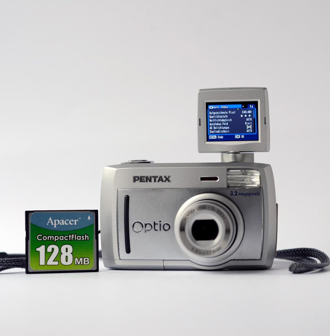 Optoio Pentax Optio 33L Digital Camera, Compact With 3.2 Mega Pixels - Etsy