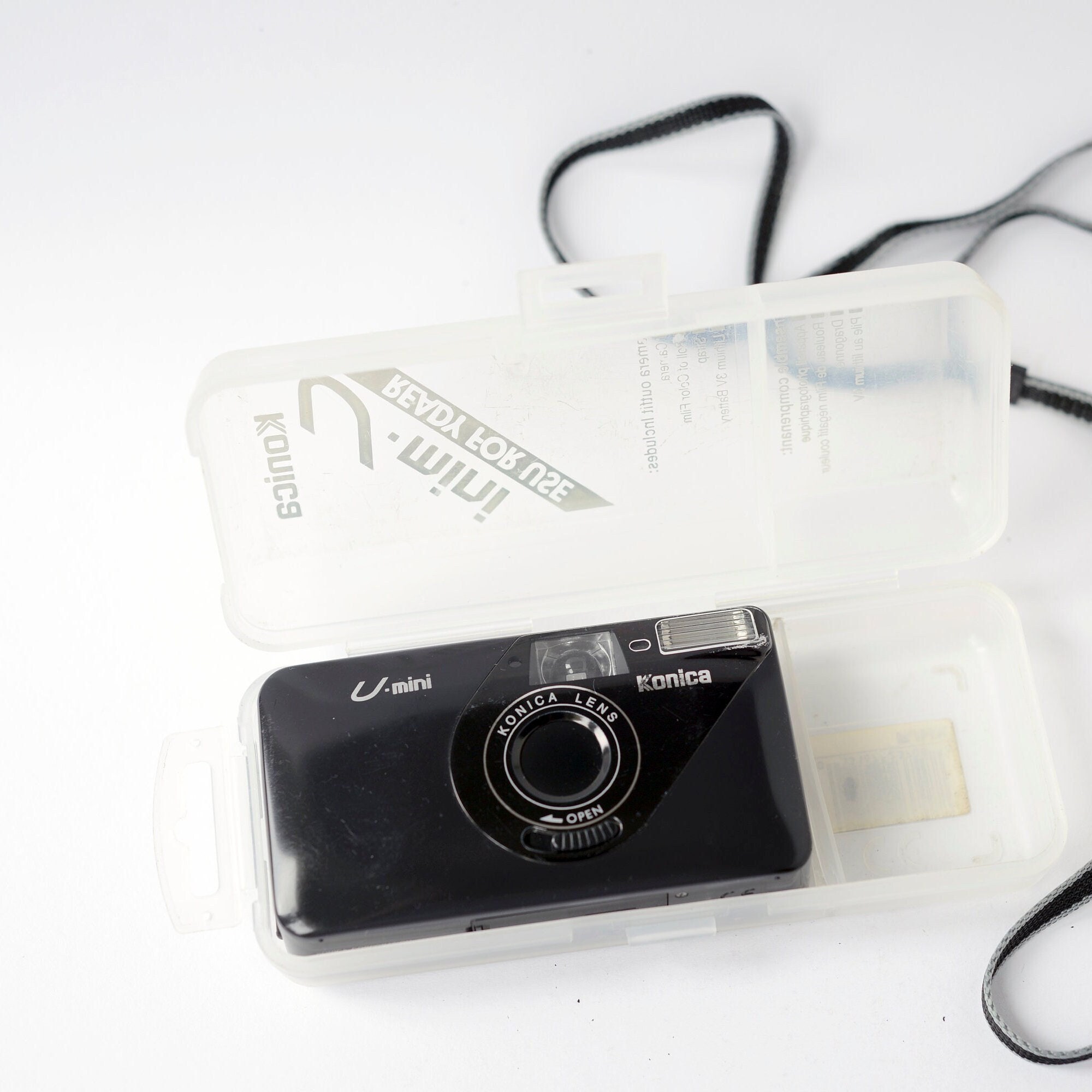 Konica U-mini Camera 35mm Film Compact Point and Shoot Vintage