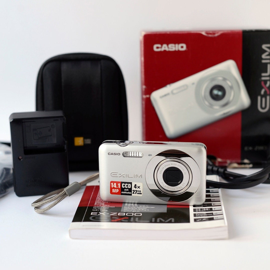 Casio Exilim EX Z800 Digital Compact Camera With 14.1 Mega Pixels Etsy Canada