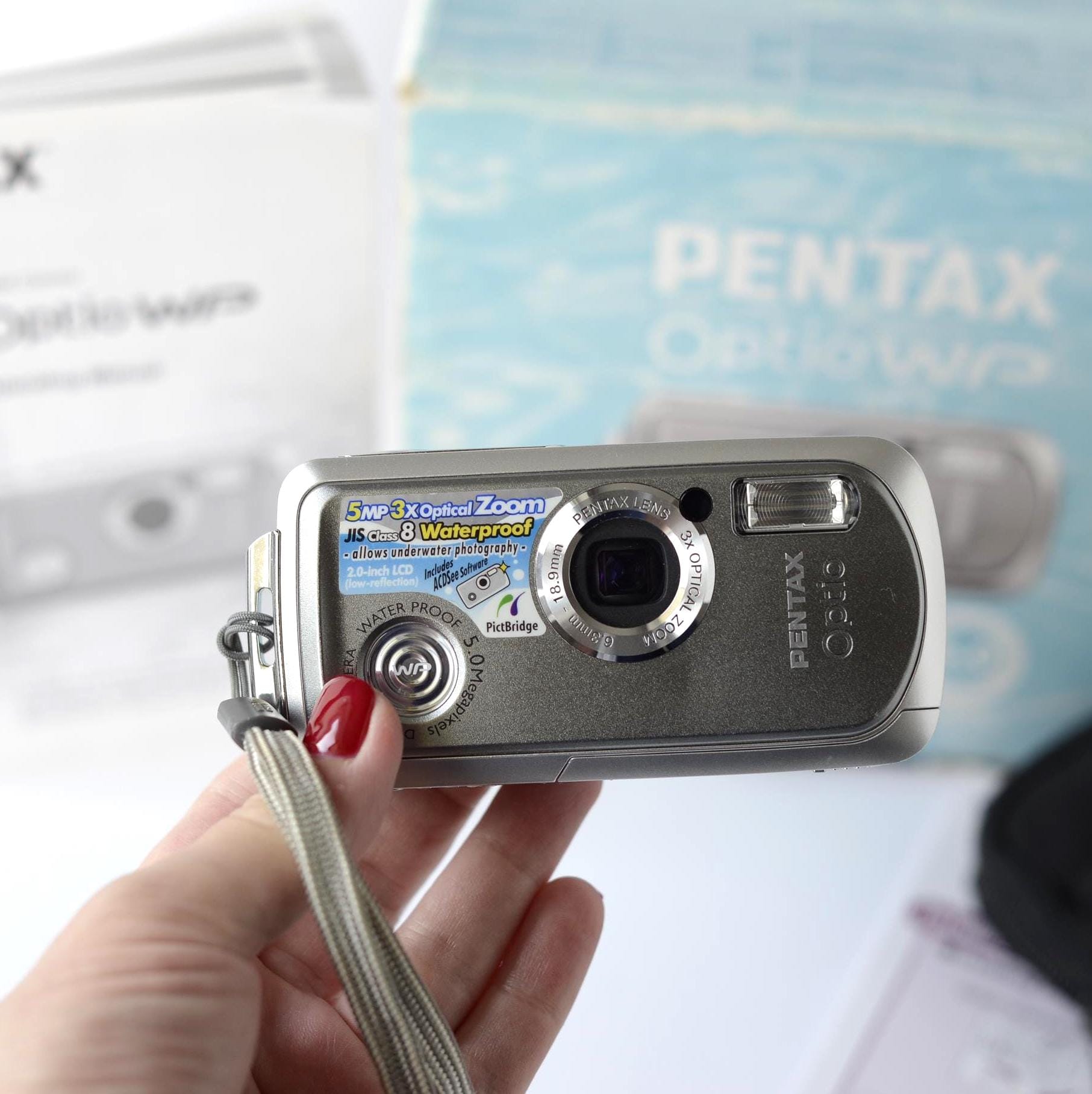 Optiowpi Pentax Optio Wpi Pentax Optio WP подводный цифровой