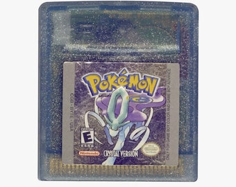 Pokemon Crystal Version Nintendo GameBoy Color 2000 Vintage Video Game
